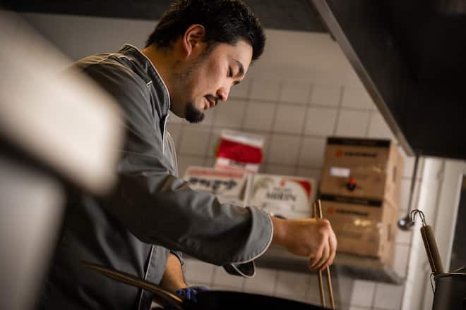 Restaurant Myoko Zermatt 2022: Chef Katsumi Koike