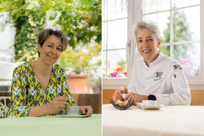 Silvia Manser und Bernadette Lisibach