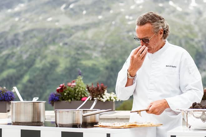 Reto's Trüffelpizza - Reto Mathis, Gastrounternehmer, Restaurant CheCha St. Moritz - 6.7.2018 - Copyright Olivia Pulver