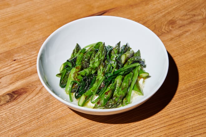 Spargeln Bärlauch von Gino Miodragovic Wirtschaft im Franz