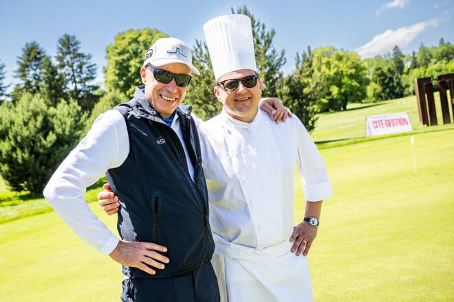 Franck Giovannini kocht im Golfclub Breitenloo 2022