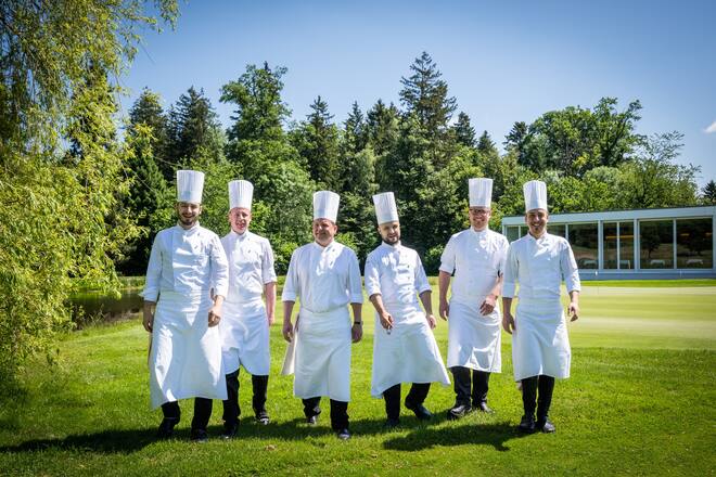 Franck Giovannini kocht im Golfclub Breitenloo 2022