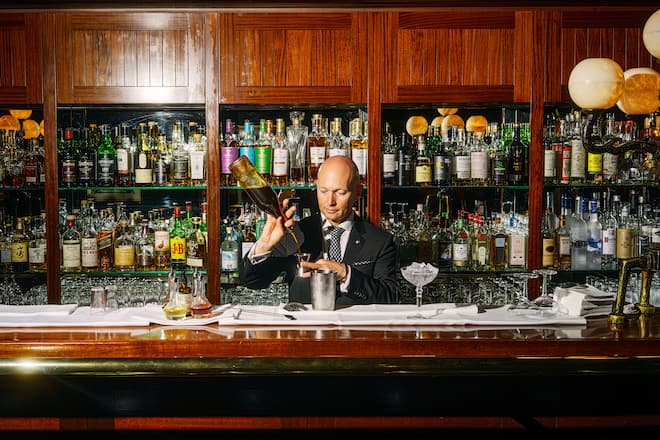 Kronenhalle Bar Christian Heiss in Zürich