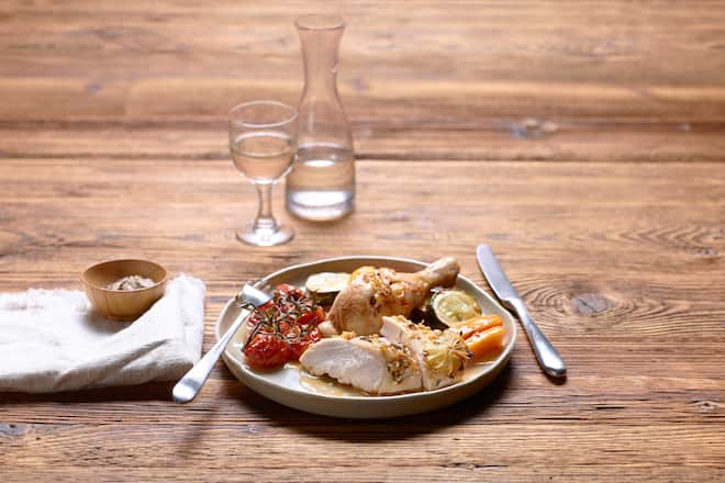 Schweizer Fleisch Rezept Poulet ganz aus dem Ofen 2022