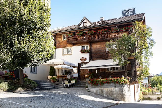 Stiva Grischuna, Alte Bündnerstube, Disentis / Mustér