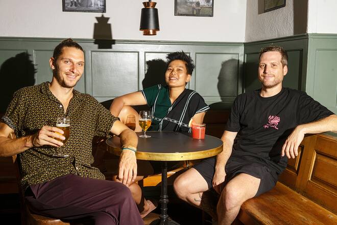 Bo Burmese Streetfood Exer mit Thazin Wah, Lukas Frohofer und Jeremias Pellaton