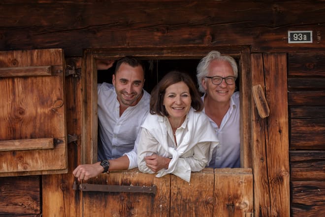 v.l. Silvio Germann, Brigitte und Thomas Frei