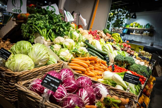 Jelmoli bietet auch Gemüse an 2022