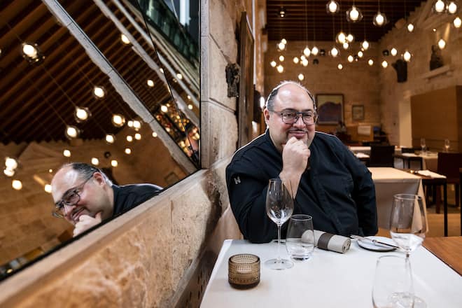 31.10.2022; Zürich: GMC - Ristorante Ornellaia; Portrait von Antonio Colaianni im Ristorante Ornellaia. © Valeriano Di Domenico