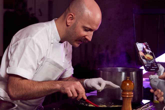 Markus Stöckle Live-Cooking Rosi