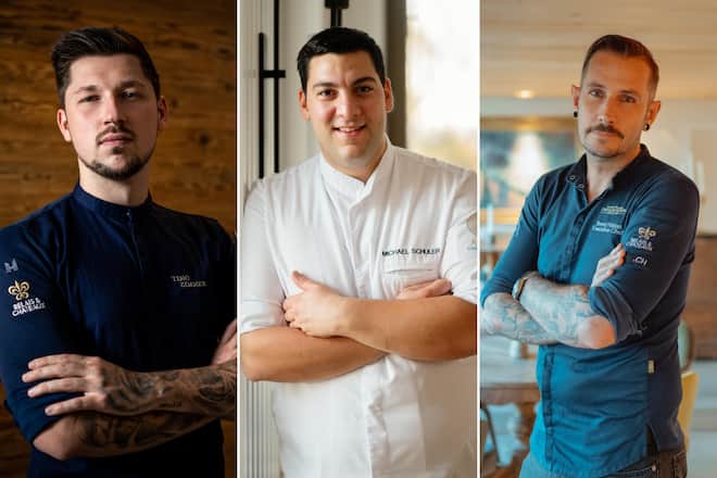 Relais und Chateaux Weihnachtsmenü