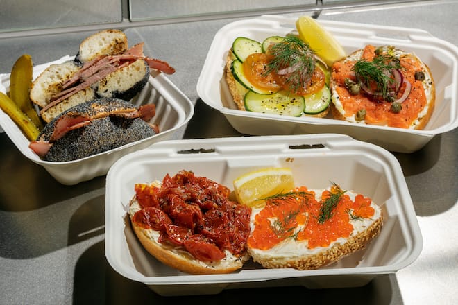 The Bagel Shop Zurich mit Rauchlachs