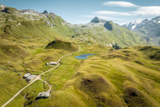 GMC, Sbrinz Alpkäserei Tannalp, Obwalden. Sbrinz-Serie. Mit Chef-Käser Arnold Bucher und Sohn Patrick.