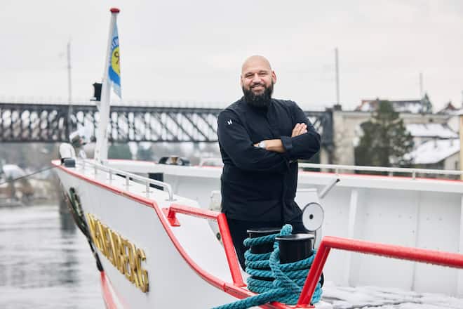 Pop-up, MS Arenenberg, Schifflände Schaffhausen, Moses Ceylan, Orientalische âMama Küche"Portrait Moses Ceylan