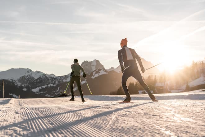 Schönried-Saanenmöser Langlauf Loipe