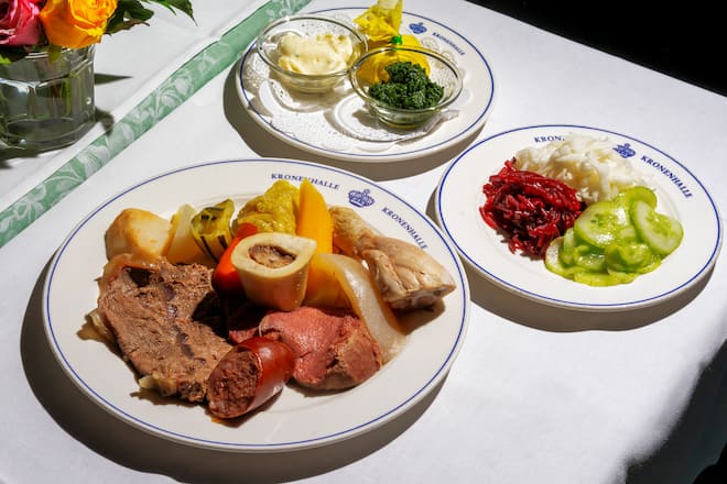 Kronenhalle Zürich Bollito misto