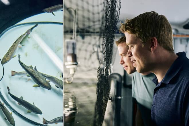 Edelkrebs AG Fabio Toffolon und Dominik Sato