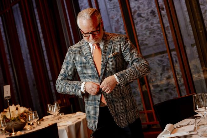 20.11.2024, Zuerich, Sapori Ticino Gala im Widder Hotel | Dany Stauffacher, Sapori Ticino (photo by Remy Steiner for Gault Millau)