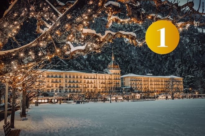 Türchen #1 | Dinner & Zimmer im «Victoria-Jungfrau»