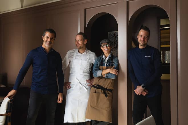 Schauenstein; Uccelin; Andreas Caminada, Björn Frantzén; Dominique Crenn, Marcel Skibba