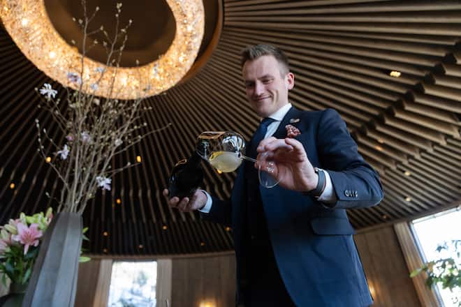 Benjamin Zimmerling, Hotel Grace la Margna, Laurent-Perrier