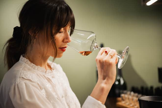 24.02.2025 - Champagner Story im Lindenhofkeller Zürich - Grand Siecle - von Laurent-Perrier - Lucie Pereyre de Nonancourt (Laurent-Perrier)