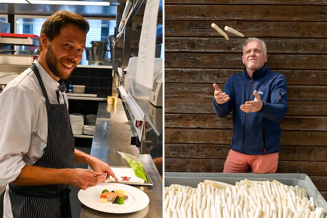 Restaurant Sablier Spargel Caspar Ruetz