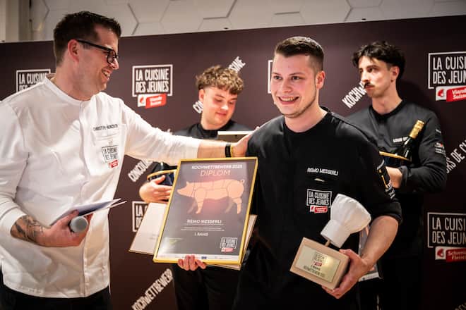Remo Messerli siegt bei La Cuisine des Jeunes La Cuisine des Jeunes 2025