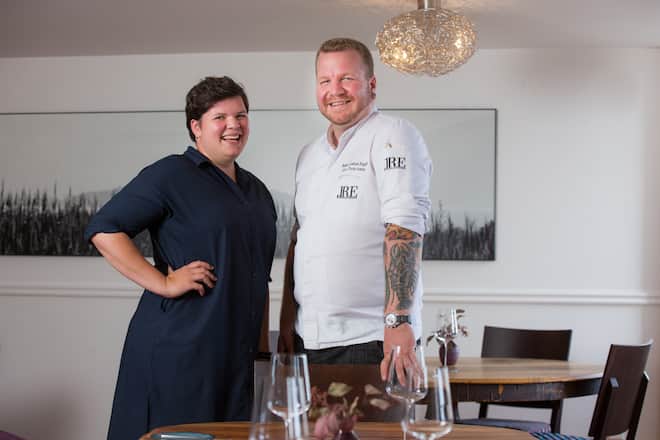 Koch des Monats Marc Joshua Engel mit Partnerin Cynthia Lauper