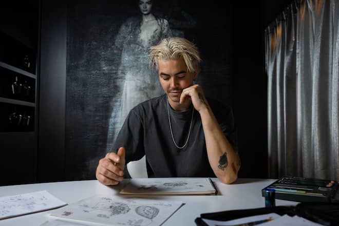 13.06.2025, Vals GR, Restaurant Silver, Marcel Koolen (photo by Remy Steiner for Gault Millau)