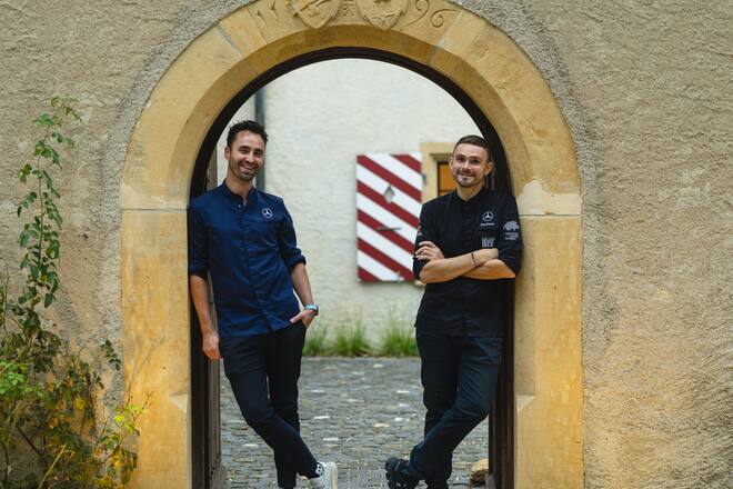 Mercedes-Benz, Genusstour, Chateau de Raymontpierre, Silvio Germann, Guy Ravet