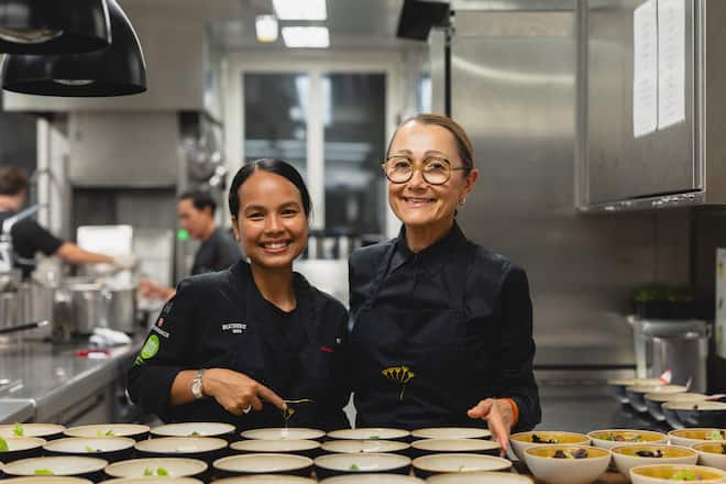 Tanja Grandits, Mariya Un Noun, Smiling Gecko, Charity Dinner,