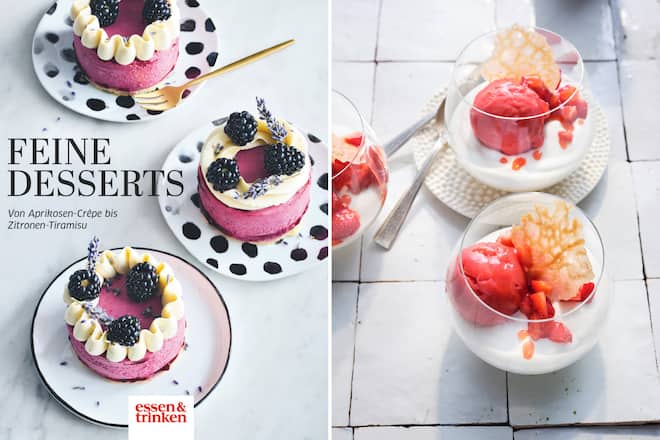 Feine Desserts von A-Z: Begleiter für Geniesser Feine Desserts von A-Z