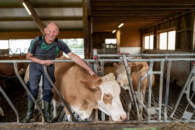 Hof Kirchli , Naturabeef, St Gallen, Bruno Mösli