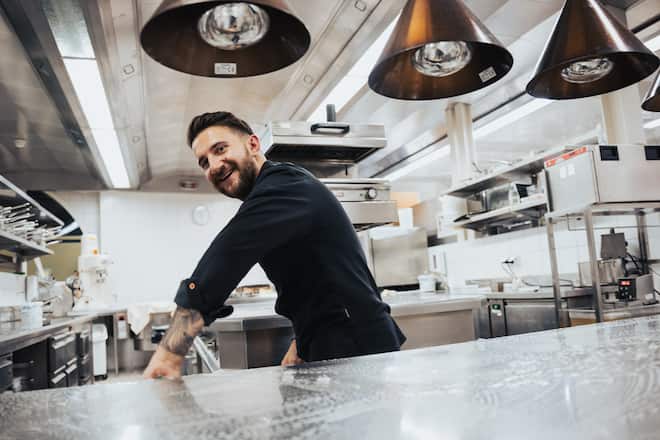 «Bei zu viel Lob werde ich immer noch rot» Koch des Jahres Guide GaultMillau 2025 - Marco Campanella