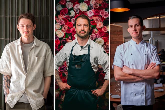 Der Michelin-Hammer! Zwei Sterne für Sträuli Valentin Sträuli, Reto Brändli, Gilles Varone