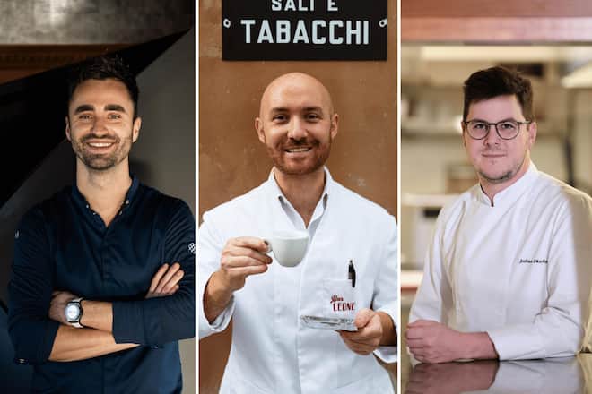 Silvio Germann, Lorenzo Antinori, Joshua Lüscher