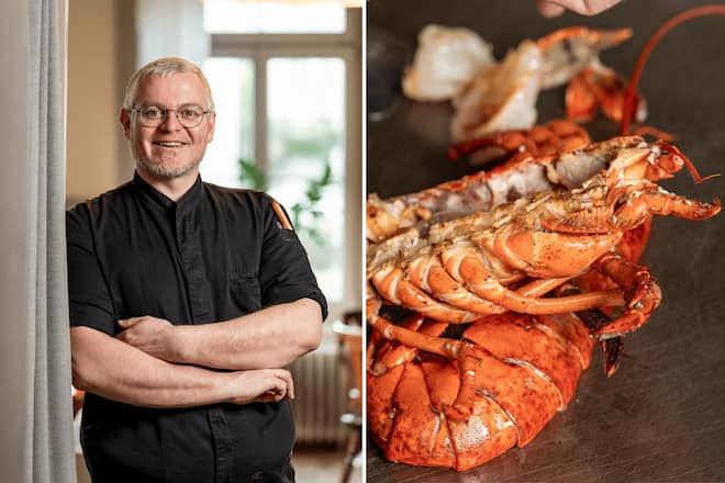 Florian Fankhauser und Hummer Reussbad