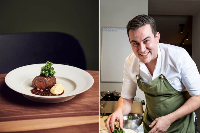 Kann der Speck in der Füllung ersetzt werden? Das ist ideal, finde ich. Aber klar könnte man auch Rohschinken oder ähnliches ausprobieren. Was wir einmal probiert haben: Wir haben auch das Gemüse dünn gehobelt und so ins Fleisch gerollt. Beim Anschneiden zeigte sich so eine hübsche Schneckenform. Aber das braucht halt viel Zeit und die Karotte wird zu weich… Ein riesiges Experimentierfeld, oder? Ich bin ehrlich gesagt wieder da, wo meine Oma vor achtzig Jahren war. Trüffelscheiben, Entenleber, et cetera