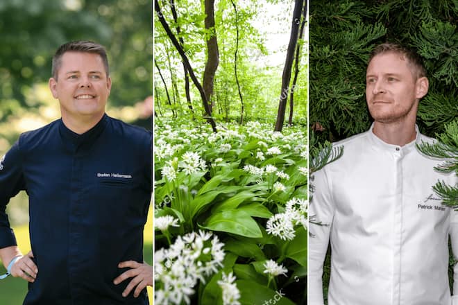 Stefan Heilemann und Patrick Mahler Bärlauch