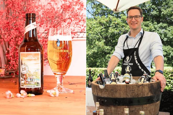 Aurèle Meyer Quöllfrisch Appenzeller Bier