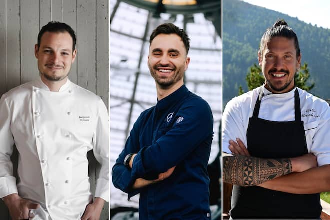 Benjamin Chmura, Silvio Germann, Mirto Marchesi.