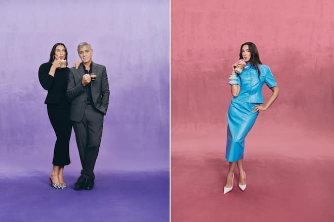 George Clooney & Dua Lipa.