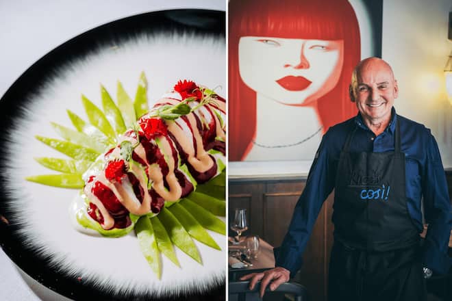 «Così»! Rico erfindet seine Gourmet-Küche neu RICO'S Schmetterhummer und Rico