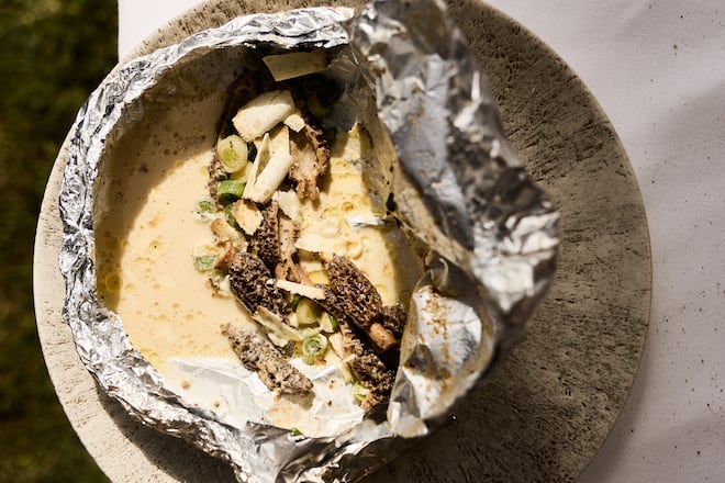 Papillote de morilles by Arno Abächerli