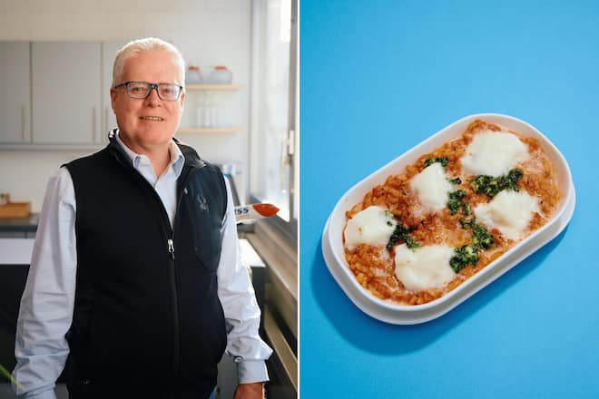 Bleiker und Tomatenrisotto