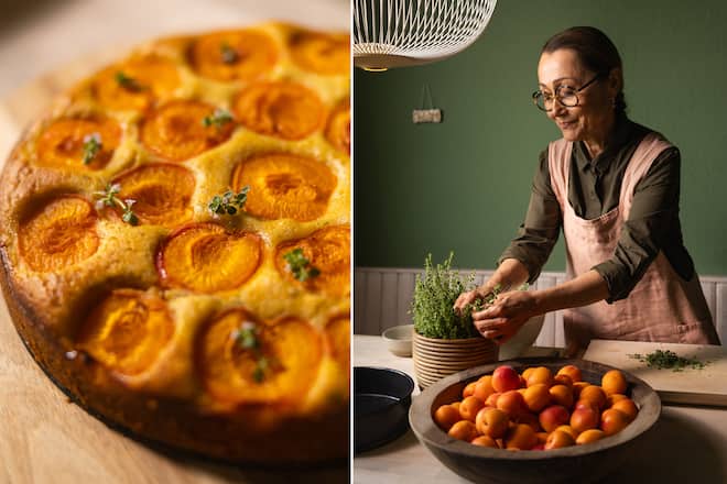 Tanja Grandits Aprikosencake