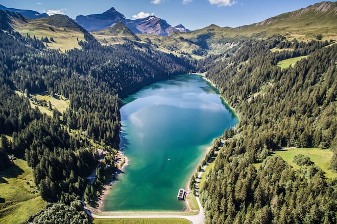 Arnensee und Diablerets Massiv
