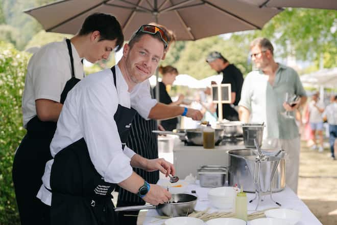 Dario Moresco, Orsini - GaultMillau Garden Party 2026 - Grand Resort Bad Ragaz - 9. August 2026 - Copyright Olivia Pulver
