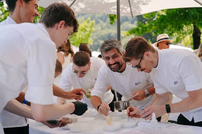 Sven Wassmer und Team, Memories - GaultMillau Garden Party 2026 - Grand Resort Bad Ragaz - 9. August 2026 - Copyright Olivia Pulver